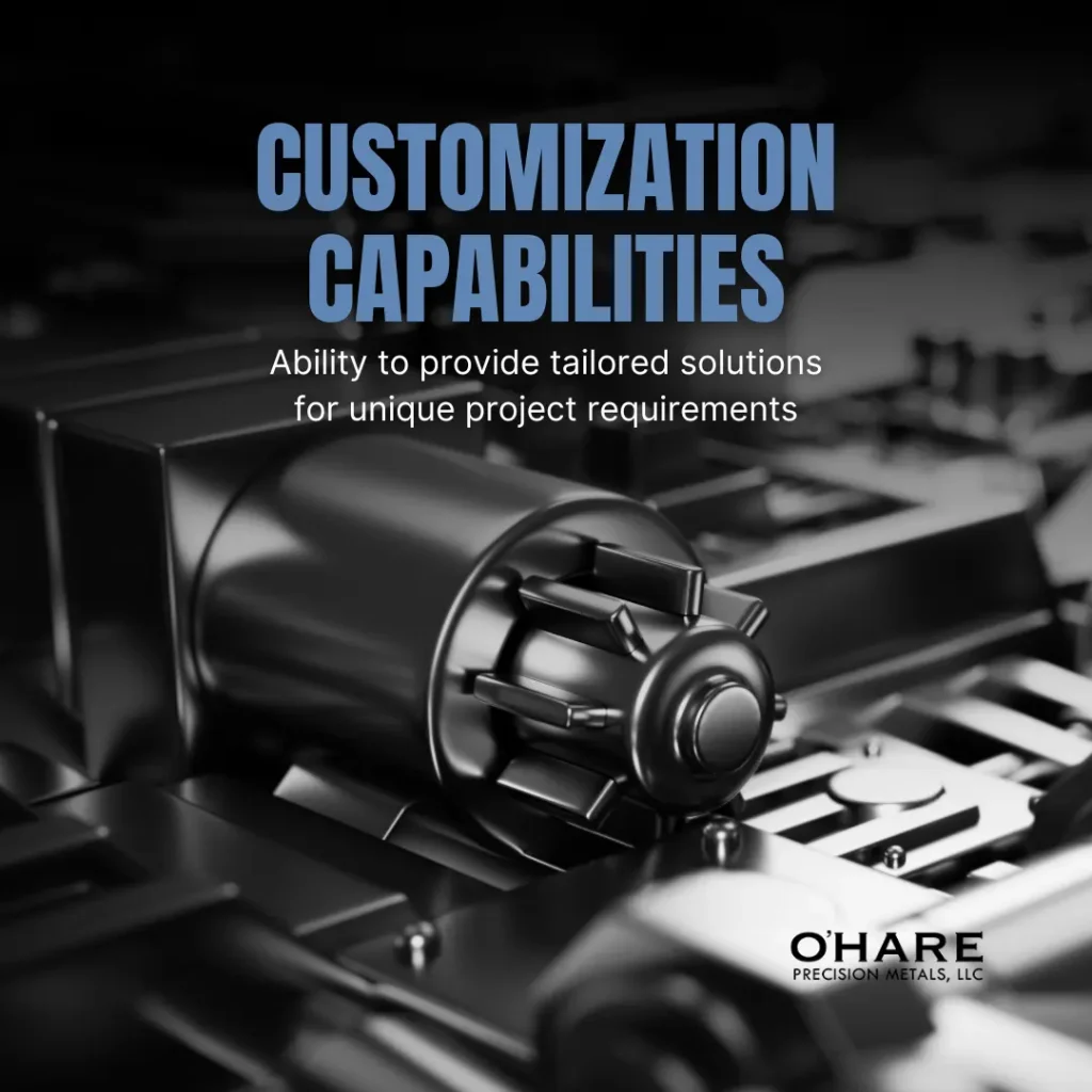 Customization capabilities