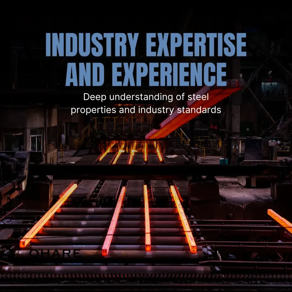 Industry expertise and experience