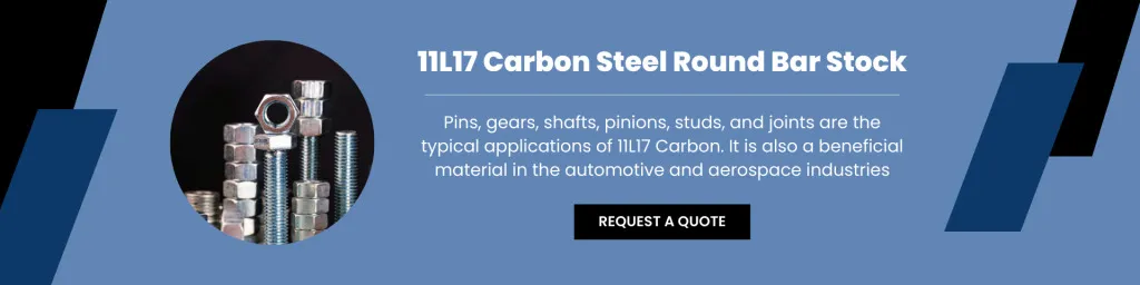 11L17 carbon steel round bar stock