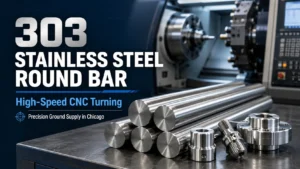 303 stainless steel round bar for high-speed CNC turning
