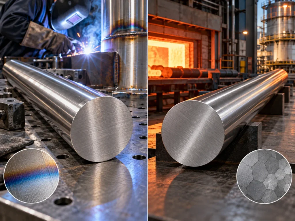 321 stainless steel round bar for elevated temperature applications