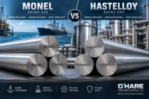 Monel vs Hastelloy round bar for marine and chemical processing